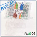 Krone rj45 modulares jack / cat5e cat6 keystone jack / rj45 utp keystone jack